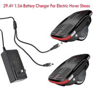 Wall mounted dual output 29.4V 1.5A li ion battery electric hovershoes charger 