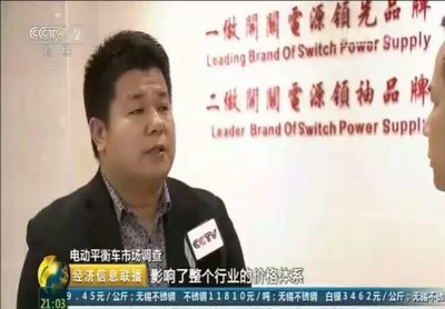 Interviewed by CCTV-2