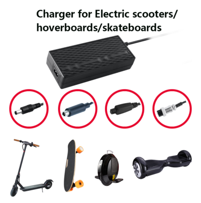 CE FCC CUL SAA KC PSE Certified 29.4V 2.85A 7s Li-ion Battery Chargers For Skateboard and Scooters